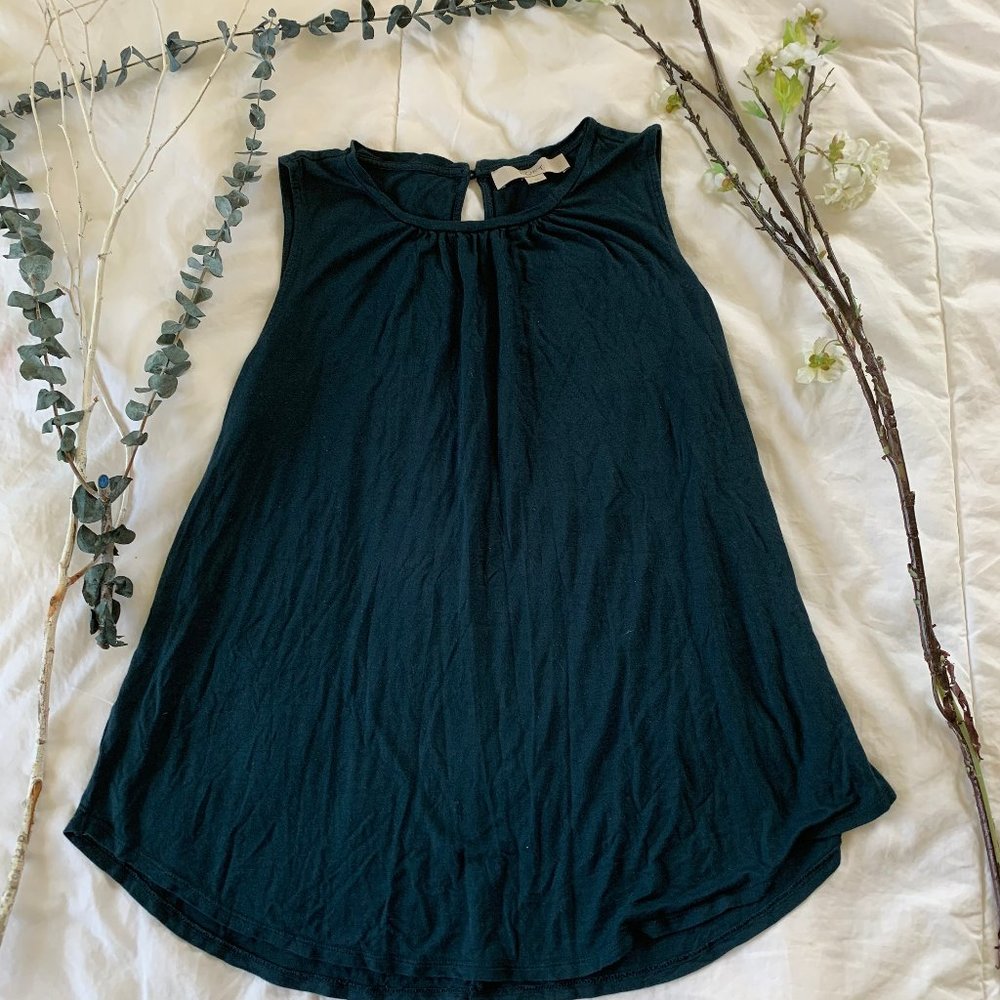 Loft blue blouse